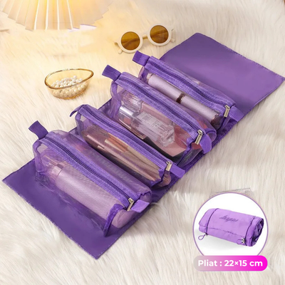 Trusă cosmetică detașabilă 4 în 1