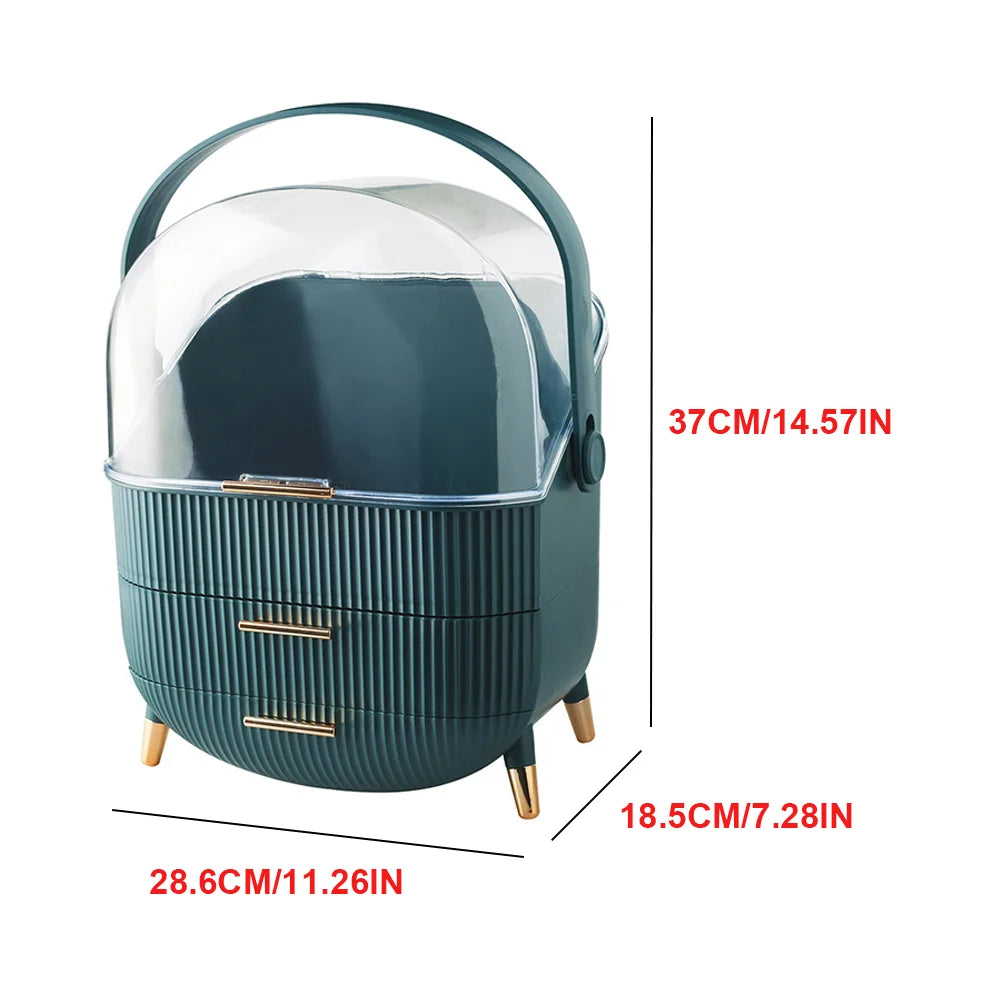 Cutie portabilă pentru depozitarea cosmeticelor