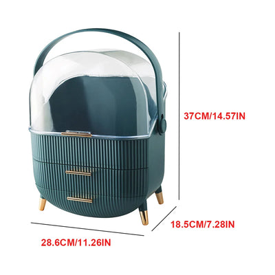 Cutie portabilă pentru depozitarea cosmeticelor