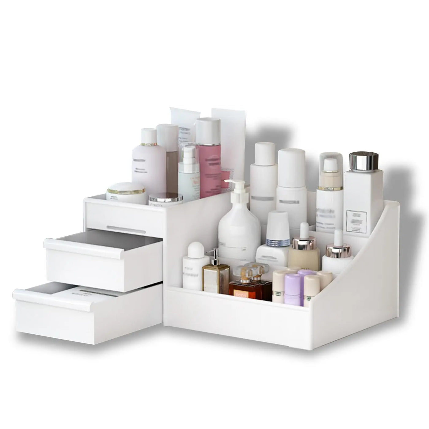 💄 Cutie de depozitare pentru cosmetice cu sertare