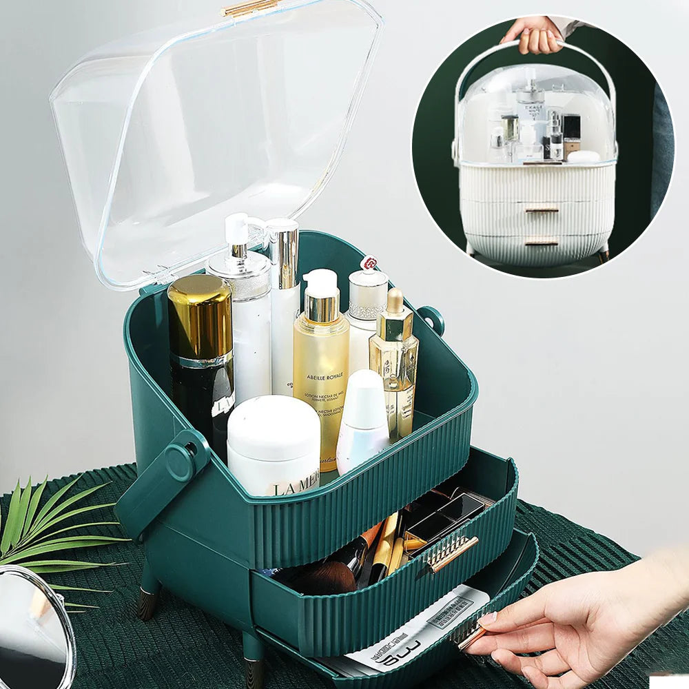 Cutie portabilă pentru depozitarea cosmeticelor