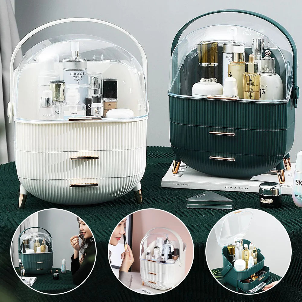 Cutie portabilă pentru depozitarea cosmeticelor