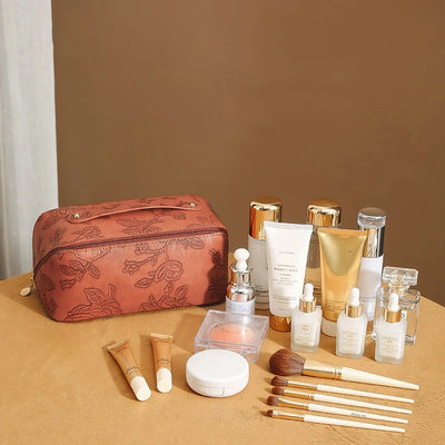 Trusă cosmetică de călătorie | Flori vintage